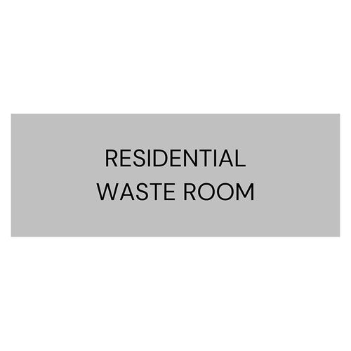 Residential Waste Room 400 W x 150