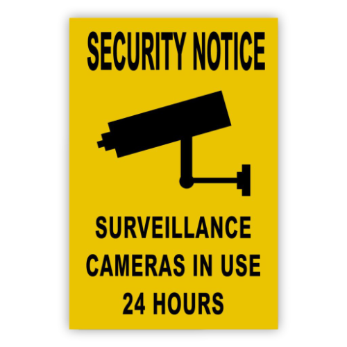 Security signs