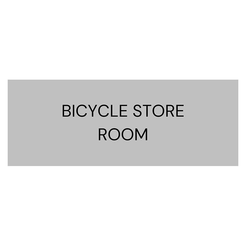 Bicycle Store Room - Silver
