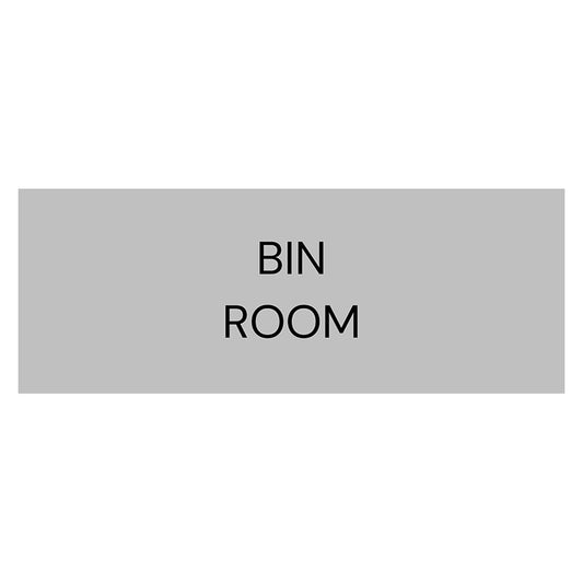 Bin Area Sign