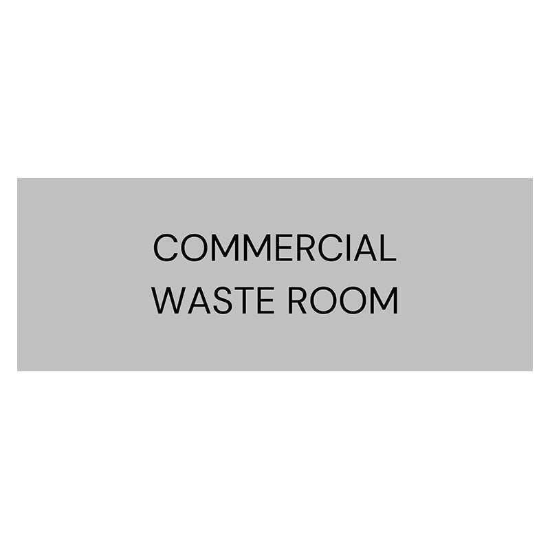 Commercial Waste Room Sign