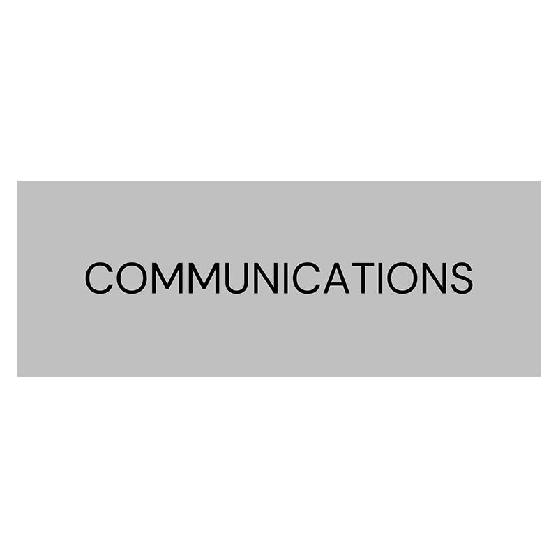 Communications Sign