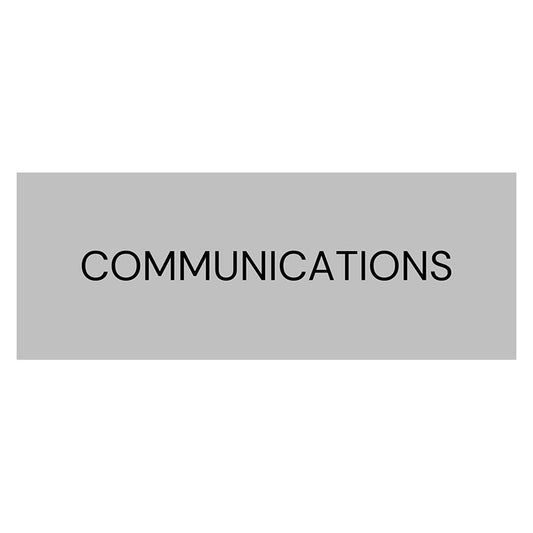 Communications Sign