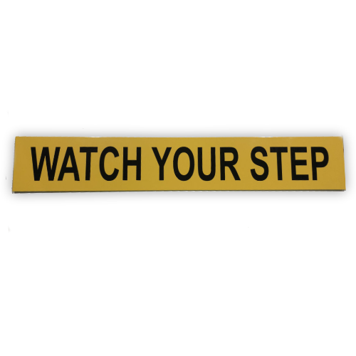 Precautionary signs