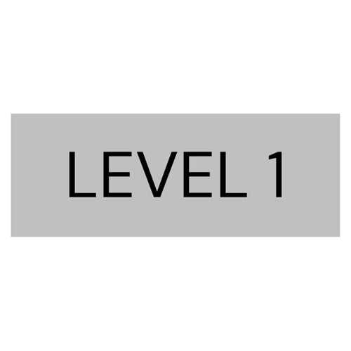 Level Signs - 400 W x 150 H