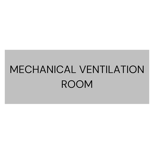 Mechanical Ventilation Room