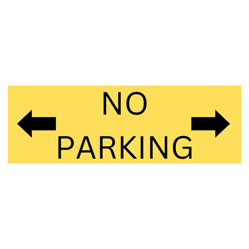 NO Parking - Yellow