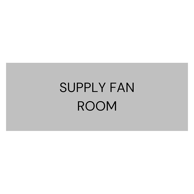 Supply Fan Room